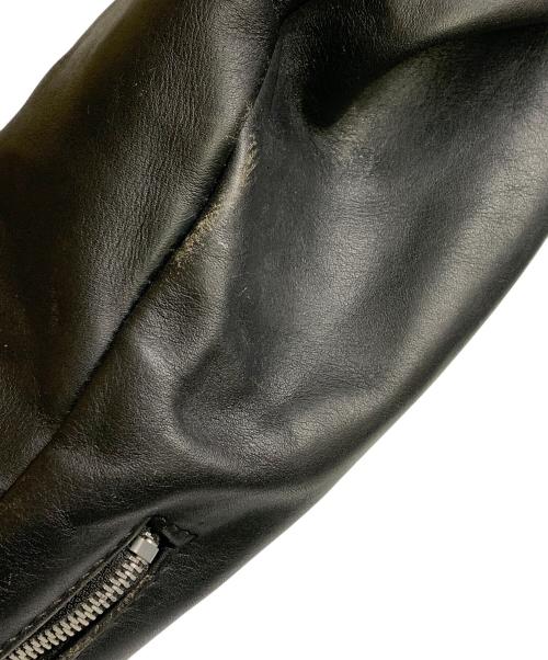 Schott（ショット）Schott (ショット) Schott　ブラック　レザーライダースジャケット ブラック サイズ:SIZE 38の古着・服飾アイテム