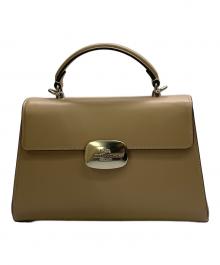 COACH（コーチ）の古着「COACH ベージュ ショルダーバッグ」｜ベージュ