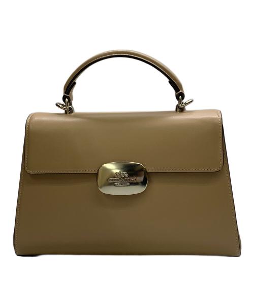 COACH（コーチ）COACH (コーチ) COACH ベージュ ショルダーバッグ ベージュの古着・服飾アイテム
