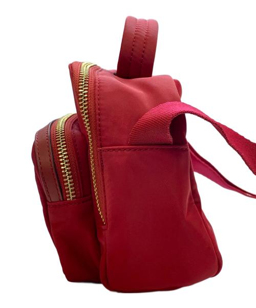 ANYA HINDMARCH（アニヤ・ハインドマーチ）ANYA HINDMARCH (アニヤ・ハインドマーチ) ANYA HINDMARCH　レッド　ショルダーバッグ レッドの古着・服飾アイテム