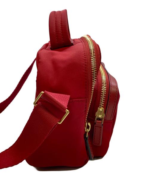 ANYA HINDMARCH（アニヤ・ハインドマーチ）ANYA HINDMARCH (アニヤ・ハインドマーチ) ANYA HINDMARCH　レッド　ショルダーバッグ レッドの古着・服飾アイテム