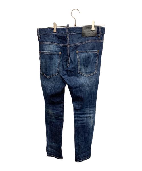 DSQUARED2（ディースクエアード）DSQUARED2 (ディースクエアード) DSQUARED2　ネイビー　デニムパンツ ネイビー サイズ:SIZE 48の古着・服飾アイテム