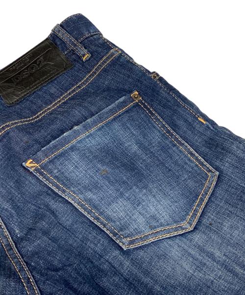 DSQUARED2（ディースクエアード）DSQUARED2 (ディースクエアード) DSQUARED2　ネイビー　デニムパンツ ネイビー サイズ:SIZE 48の古着・服飾アイテム