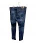 DSQUARED2 (ディースクエアード) DSQUARED2　ネイビー　デニムパンツ ネイビー サイズ:SIZE 48：10000円