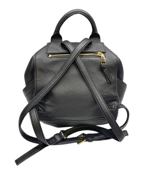 TORY BURCH（トリーバーチ）TORY BURCH (トリーバーチ) TORY BURCH　ブラック　リュック ブラックの古着・服飾アイテム