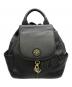 TORY BURCH（トリーバーチ）の古着「TORY BURCH　ブラック　リュック」｜ブラック
