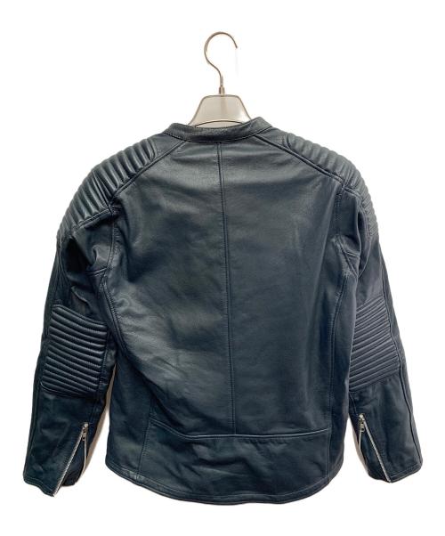 KADOYA（カドヤ）KADOYA (カドヤ) KADOYA　ネイビーブルー　ライダースジャケット ネイビーブルー サイズ:Lの古着・服飾アイテム