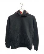 A BATHING APEアベイシングエイプ）の古着「SHARK HOODIE　プルオーバーパーカー」｜ブラック
