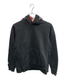 A BATHING APE（アベイシングエイプ）の古着「SHARK HOODIE　プルオーバーパーカー」｜ブラック