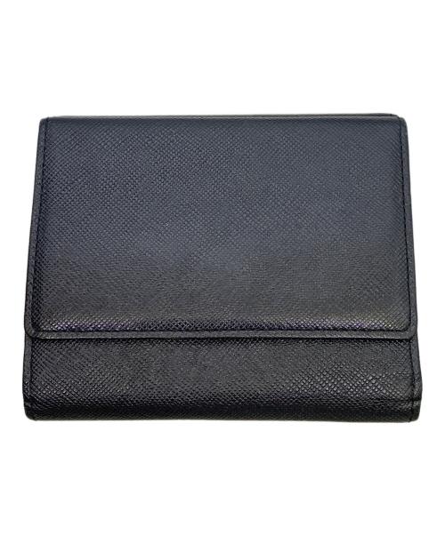 BURBERRY（バーバリー）BURBERRY (バーバリー) BURBERRY　ブラック　3つ折り財布 ブラックの古着・服飾アイテム