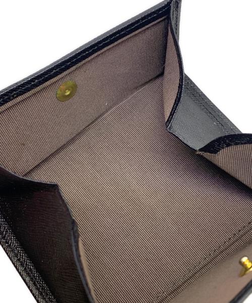 BURBERRY（バーバリー）BURBERRY (バーバリー) BURBERRY　ブラック　3つ折り財布 ブラックの古着・服飾アイテム