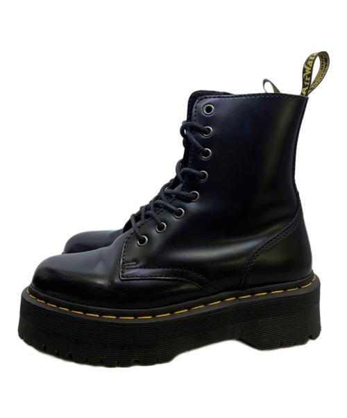 Dr.Martens（ドクターマーチン）Dr.Martens (ドクターマーチン) JADON　8ホールサイドジップブーツ ブラック サイズ:24の古着・服飾アイテム