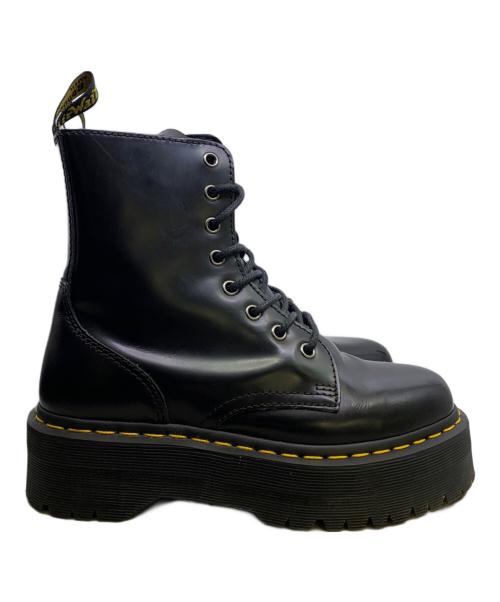 Dr.Martens（ドクターマーチン）Dr.Martens (ドクターマーチン) JADON　8ホールサイドジップブーツ ブラック サイズ:24の古着・服飾アイテム