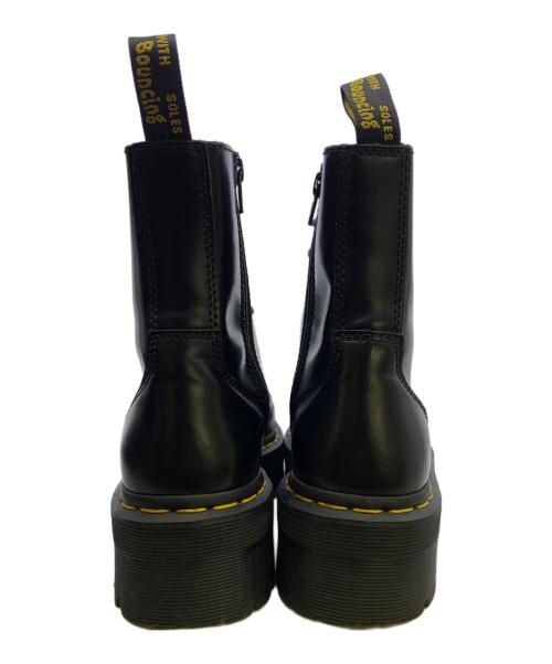 Dr.Martens（ドクターマーチン）Dr.Martens (ドクターマーチン) JADON　8ホールサイドジップブーツ ブラック サイズ:24の古着・服飾アイテム