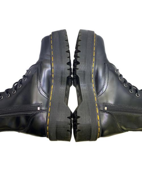 Dr.Martens（ドクターマーチン）Dr.Martens (ドクターマーチン) JADON　8ホールサイドジップブーツ ブラック サイズ:24の古着・服飾アイテム