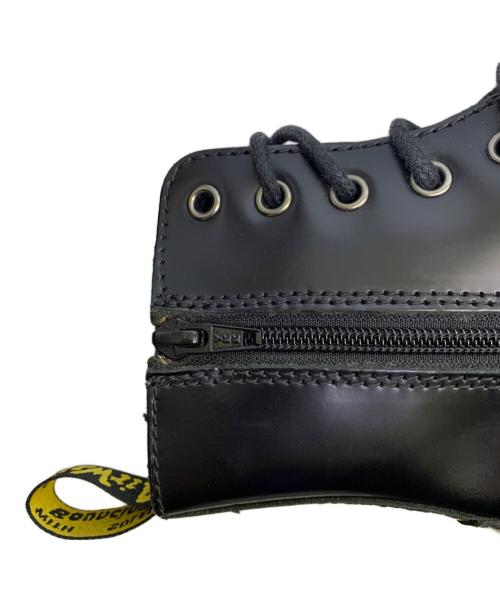 Dr.Martens（ドクターマーチン）Dr.Martens (ドクターマーチン) JADON　8ホールサイドジップブーツ ブラック サイズ:24の古着・服飾アイテム