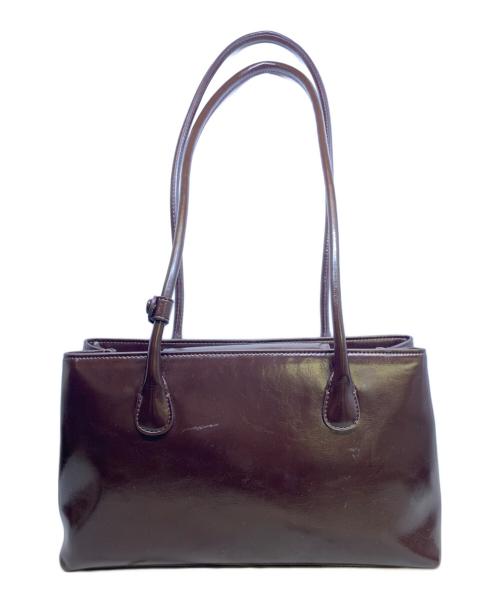 STAND OIL（スタンドオイル）STAND OIL (スタンドオイル) Square Low Bag　ワンショルダーバッグ ブラウンの古着・服飾アイテム