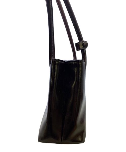 STAND OIL（スタンドオイル）STAND OIL (スタンドオイル) Square Low Bag　ワンショルダーバッグ ブラウンの古着・服飾アイテム
