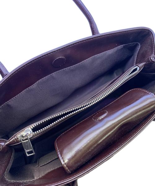 STAND OIL（スタンドオイル）STAND OIL (スタンドオイル) Square Low Bag　ワンショルダーバッグ ブラウンの古着・服飾アイテム