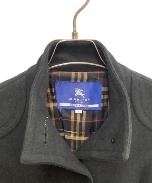 BURBERRY BLUE LABEL（バーバリー ブルー レーベル）BURBERRY BLUE LABEL (バーバリー ブルー レーベル) BURBERRY BLUE LABEL　ブラック　コート ブラック サイズ:SIZE 36の古着・服飾アイテム