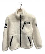 THE NORTH FACEザ ノース フェイス）の古着「THE NORTH FACE　ホワイト　RIMO FLEECE JACKET　フリースジャケット」｜ホワイト