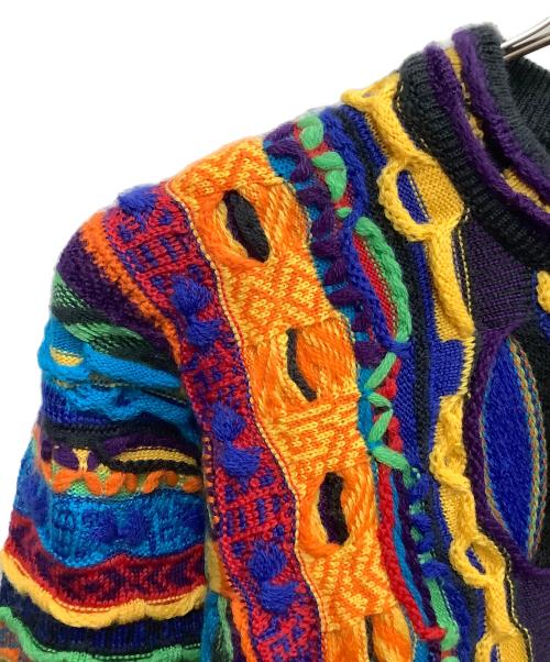 Coogi（クージー）Coogi (クージー) COOGI　マルチカラー　厚手ニット マルチカラー サイズ:SIZE Sの古着・服飾アイテム