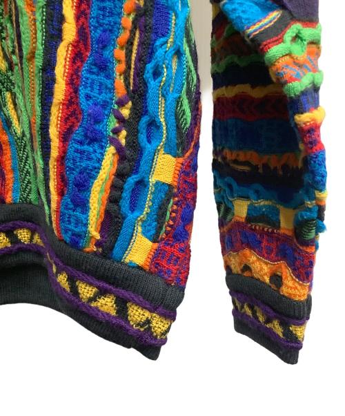 Coogi（クージー）Coogi (クージー) COOGI　マルチカラー　厚手ニット マルチカラー サイズ:SIZE Sの古着・服飾アイテム