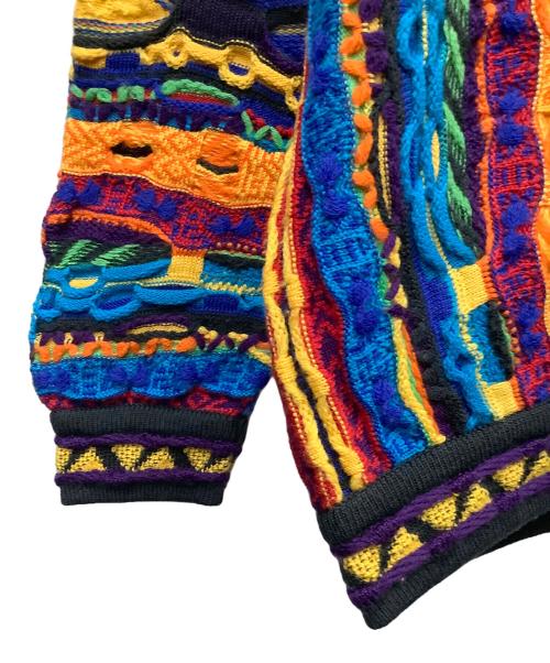 Coogi（クージー）Coogi (クージー) COOGI　マルチカラー　厚手ニット マルチカラー サイズ:SIZE Sの古着・服飾アイテム