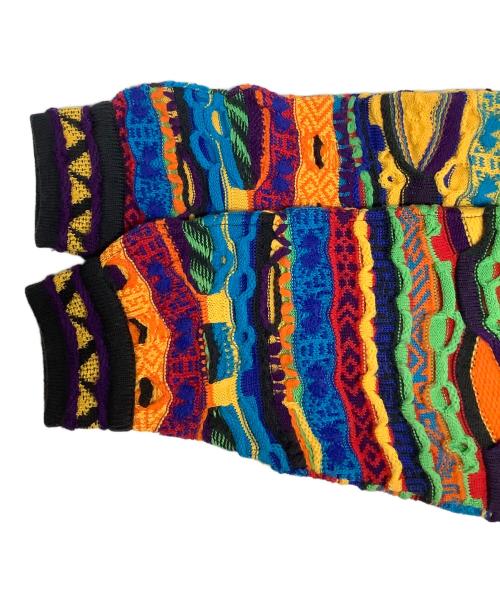 Coogi（クージー）Coogi (クージー) COOGI　マルチカラー　厚手ニット マルチカラー サイズ:SIZE Sの古着・服飾アイテム