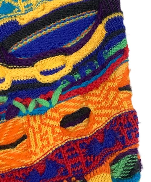 Coogi（クージー）Coogi (クージー) COOGI　マルチカラー　厚手ニット マルチカラー サイズ:SIZE Sの古着・服飾アイテム