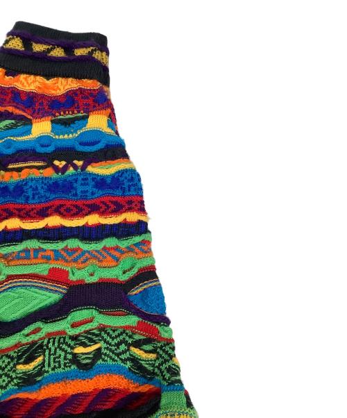 Coogi（クージー）Coogi (クージー) COOGI　マルチカラー　厚手ニット マルチカラー サイズ:SIZE Sの古着・服飾アイテム
