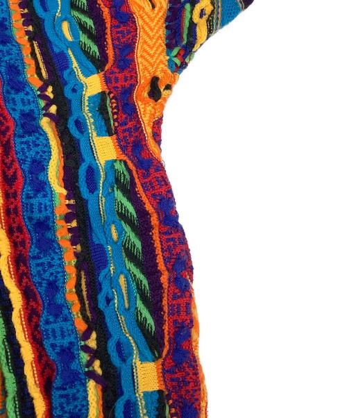 Coogi（クージー）Coogi (クージー) COOGI　マルチカラー　厚手ニット マルチカラー サイズ:SIZE Sの古着・服飾アイテム