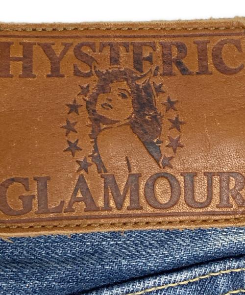 Hysteric Glamour（ヒステリックグラマー）Hysteric Glamour (ヒステリックグラマー) Hysteric Glamour　日本製 ボタンフライ　プリントスタッズデニムパンツ サイズ:SIZE 71cm (W28)の古着・服飾アイテム