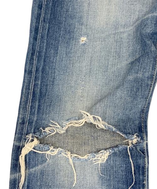 Hysteric Glamour（ヒステリックグラマー）Hysteric Glamour (ヒステリックグラマー) Hysteric Glamour　日本製 ボタンフライ　プリントスタッズデニムパンツ サイズ:SIZE 71cm (W28)の古着・服飾アイテム