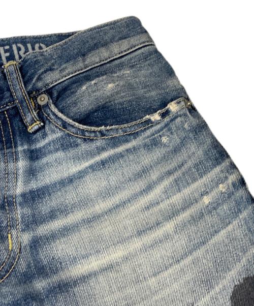 Hysteric Glamour（ヒステリックグラマー）Hysteric Glamour (ヒステリックグラマー) Hysteric Glamour　日本製 ボタンフライ　プリントスタッズデニムパンツ サイズ:SIZE 71cm (W28)の古着・服飾アイテム