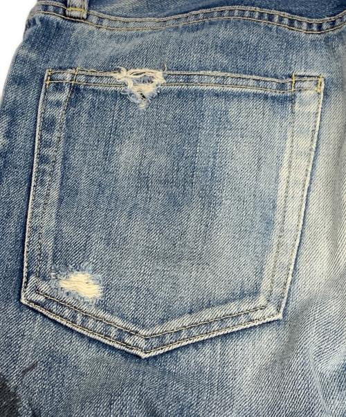 Hysteric Glamour（ヒステリックグラマー）Hysteric Glamour (ヒステリックグラマー) Hysteric Glamour　日本製 ボタンフライ　プリントスタッズデニムパンツ サイズ:SIZE 71cm (W28)の古着・服飾アイテム
