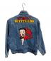 EXCELLED (エクセル) EXCELLED　BETTYS KISS　韓国製　デニムジャケット サイズ:SIZE M：13000円