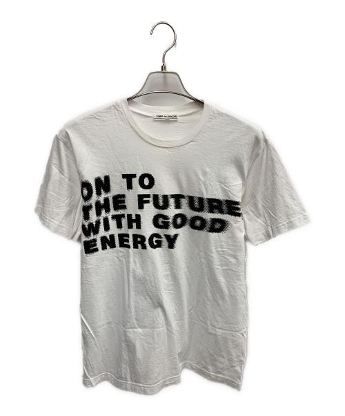COMME des GARCONS（コムデギャルソン）COMME des GARCONS (コムデギャルソン) COMME des GARCONS　ホワイト　半袖カットソー ホワイト サイズ:SIZE Lの古着・服飾アイテム