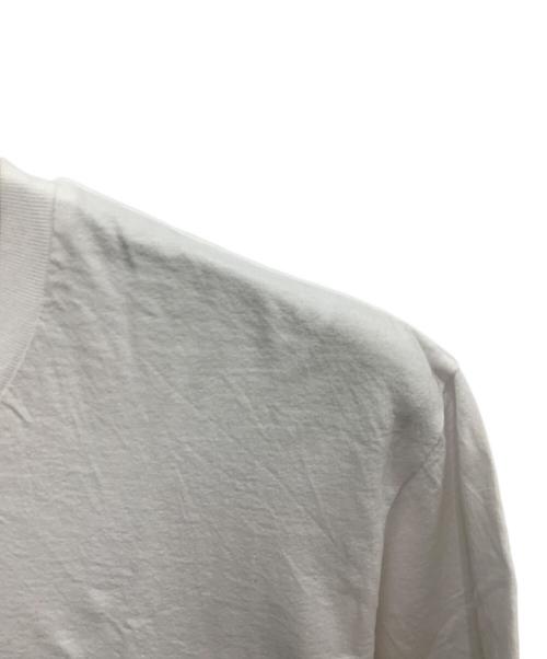 COMME des GARCONS（コムデギャルソン）COMME des GARCONS (コムデギャルソン) COMME des GARCONS　ホワイト　半袖カットソー ホワイト サイズ:SIZE Lの古着・服飾アイテム