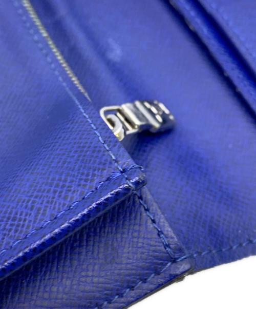 LOUIS VUITTON（ルイ ヴィトン）LOUIS VUITTON (ルイ ヴィトン) タイガラマ　ポルトフォイユ ブラザ　長財布 ブルーの古着・服飾アイテム