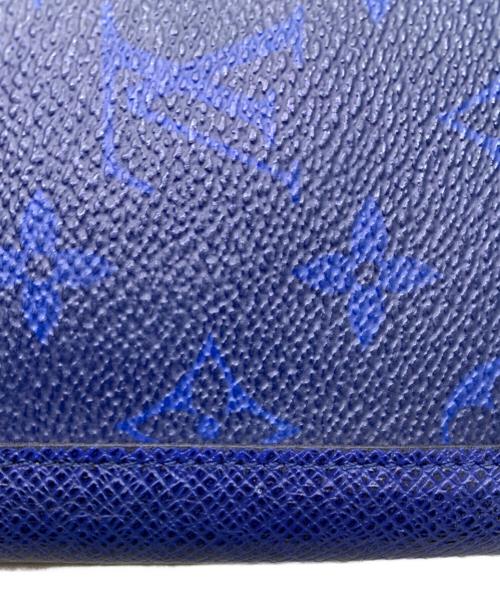 LOUIS VUITTON（ルイ ヴィトン）LOUIS VUITTON (ルイ ヴィトン) タイガラマ　ポルトフォイユ ブラザ　長財布 ブルーの古着・服飾アイテム