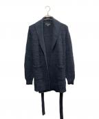 BROOKS BROTHERSブルックスブラザーズ）の古着「BROOKS BROTHERS　ネイビー　厚手カーディガン」｜ネイビー