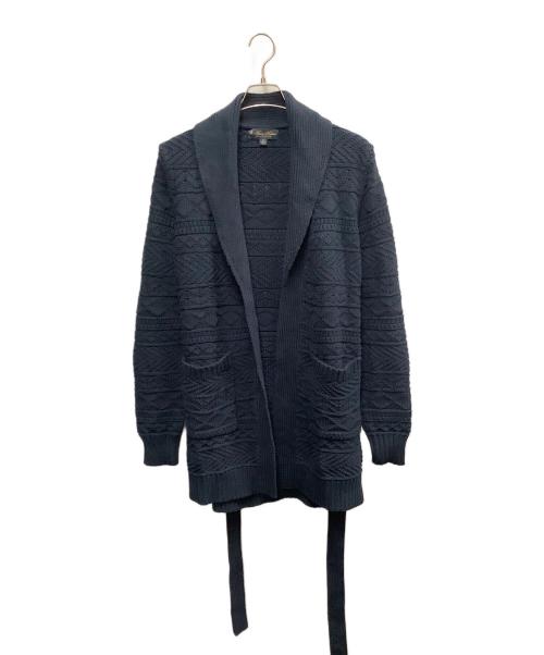 BROOKS BROTHERS（ブルックスブラザーズ）BROOKS BROTHERS (ブルックスブラザーズ) BROOKS BROTHERS　ネイビー　厚手カーディガン ネイビー サイズ:SIZE Mの古着・服飾アイテム