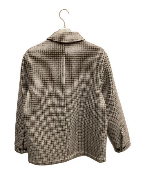 BROOKS BROTHERS（ブルックスブラザーズ）BROOKS BROTHERS (ブルックスブラザーズ) BROOKS BROTHERS　ベージュ　カウチンジップアップニット ベージュ サイズ:SIZE Sの古着・服飾アイテム