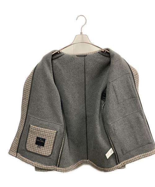 BROOKS BROTHERS（ブルックスブラザーズ）BROOKS BROTHERS (ブルックスブラザーズ) BROOKS BROTHERS　ベージュ　カウチンジップアップニット ベージュ サイズ:SIZE Sの古着・服飾アイテム