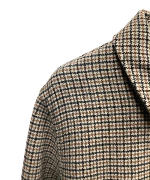 BROOKS BROTHERS（ブルックスブラザーズ）BROOKS BROTHERS (ブルックスブラザーズ) BROOKS BROTHERS　ベージュ　カウチンジップアップニット ベージュ サイズ:SIZE Sの古着・服飾アイテム