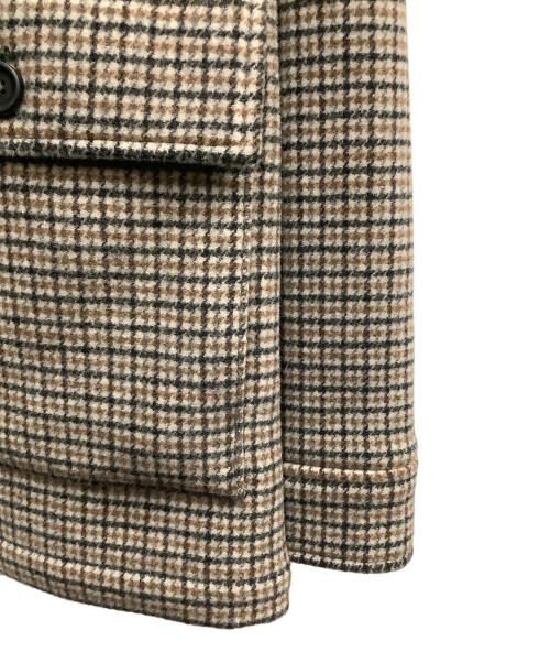BROOKS BROTHERS（ブルックスブラザーズ）BROOKS BROTHERS (ブルックスブラザーズ) BROOKS BROTHERS　ベージュ　カウチンジップアップニット ベージュ サイズ:SIZE Sの古着・服飾アイテム