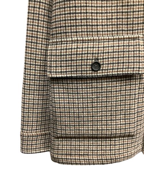 BROOKS BROTHERS（ブルックスブラザーズ）BROOKS BROTHERS (ブルックスブラザーズ) BROOKS BROTHERS　ベージュ　カウチンジップアップニット ベージュ サイズ:SIZE Sの古着・服飾アイテム