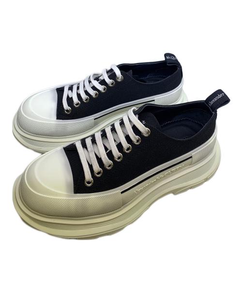 ALEXANDER McQUEEN（アレキサンダーマックイーン）ALEXANDER McQUEEN (アレキサンダーマックイーン) ALEXANDER McQUEEN　トレッドスリック　スニーカー ブラック サイズ:SIZE 42の古着・服飾アイテム