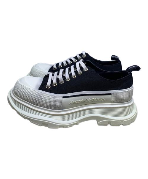 ALEXANDER McQUEEN（アレキサンダーマックイーン）ALEXANDER McQUEEN (アレキサンダーマックイーン) ALEXANDER McQUEEN　トレッドスリック　スニーカー ブラック サイズ:SIZE 42の古着・服飾アイテム